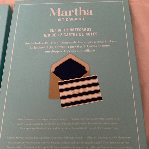 Martha Stewart Thank You Cards - Picture 3 of 3